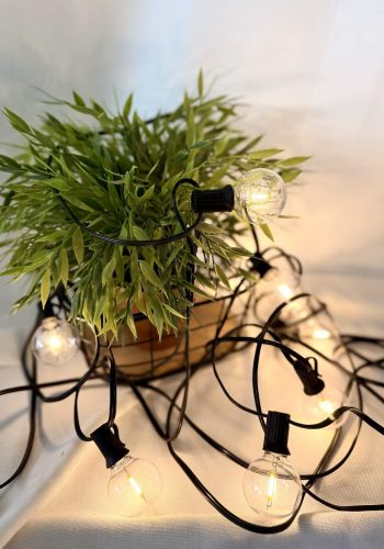 Lichterkette mit Stecker