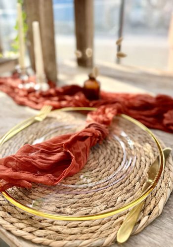 Unterteller Goldrand